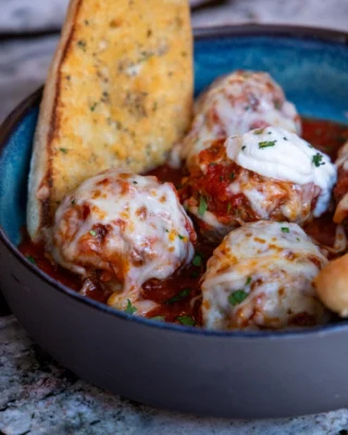 Meatballs from 220 merrill.